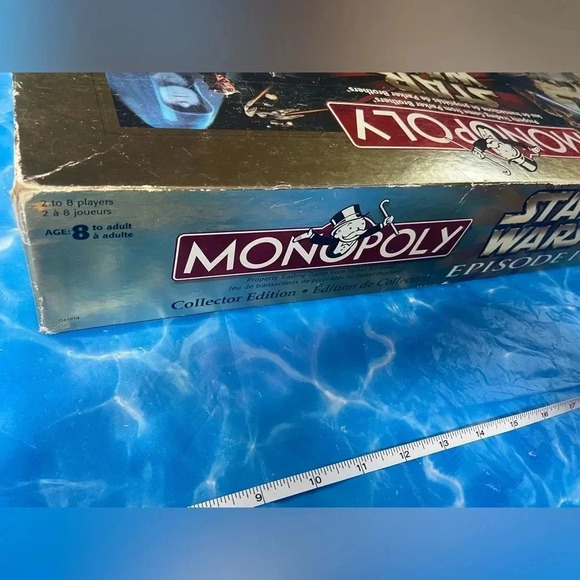 Star Wars - Episode 1 - Monopoly Collector's Edition 3-D Board Game 1999 🎲🎲 - Picture 15 of 16